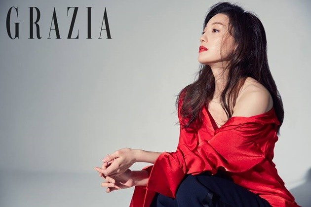 Gambar Foto Lee El di Majalah Grazia Edisi Februari 2017