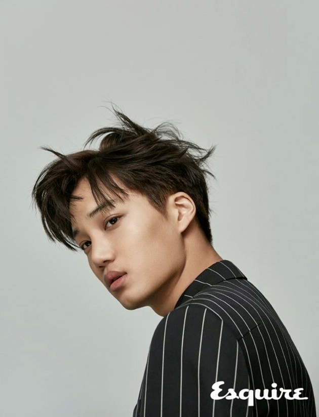 Gambar Foto Kai EXO-K di Majalah Esquire Edisi Februari 2017