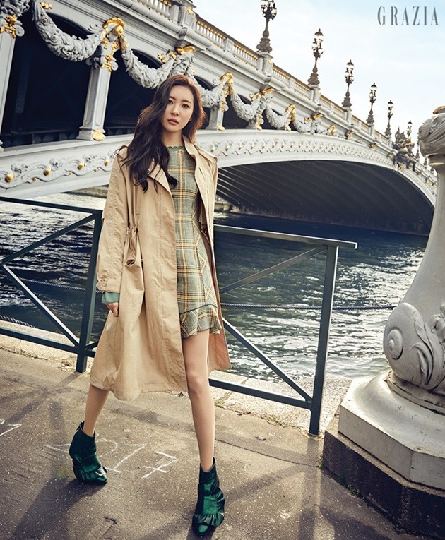 Gambar Foto Sunmi di Majalah Grazia Edisi Maret 2017