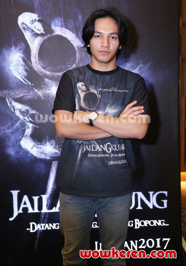 Gambar Foto Jefri Nichol di Konferensi Pers Film 'Jailangkung'