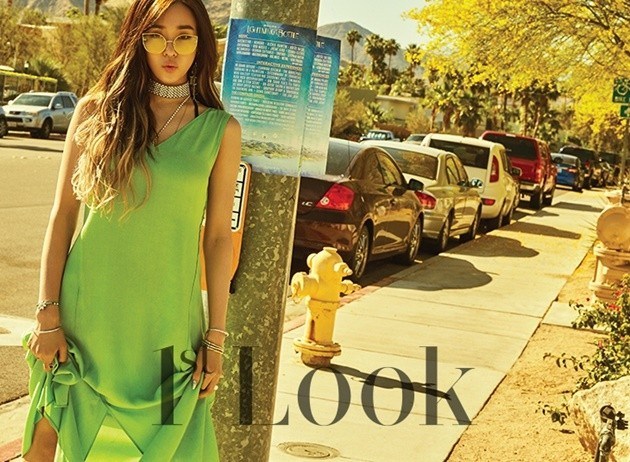Gambar Foto Tiffany Girls' Generation di Majalah 1st Look Vol.133
