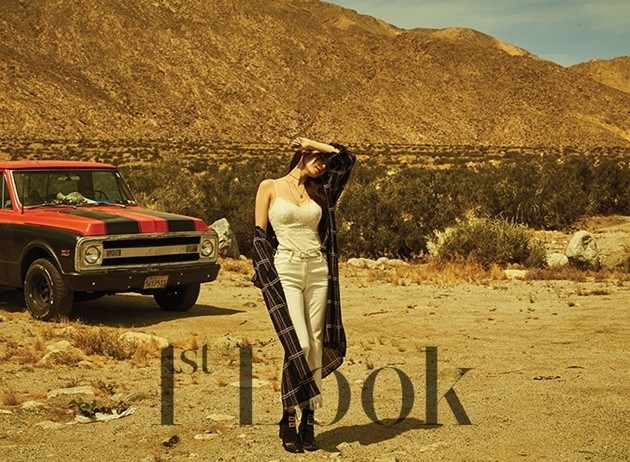 Gambar Foto Tiffany Girls' Generation di Majalah 1st Look Vol.133