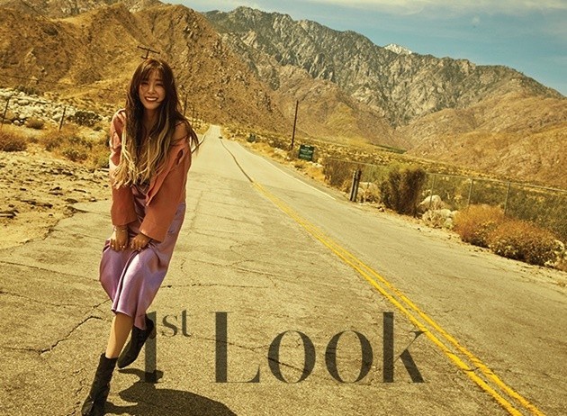 Gambar Foto Tiffany Girls' Generation di Majalah 1st Look Vol.133
