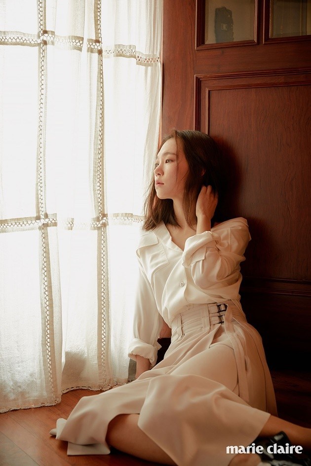 Gambar Foto Han Ye Ri di Majalah Marie Claire Edisi Mei 2017