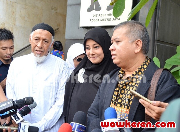 Gambar Foto Putri Aisyah Aminah Ditemui di Polda Metro Jaya
