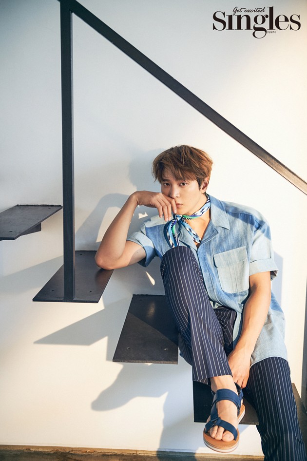 Gambar Foto Joo Won di Majalah Singles Edisi Juni 2017