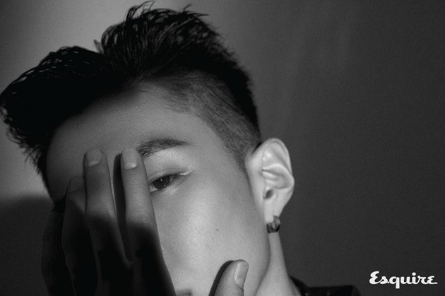 Gambar Foto Jay Park di Majalah Esquire Edisi Juli 2017