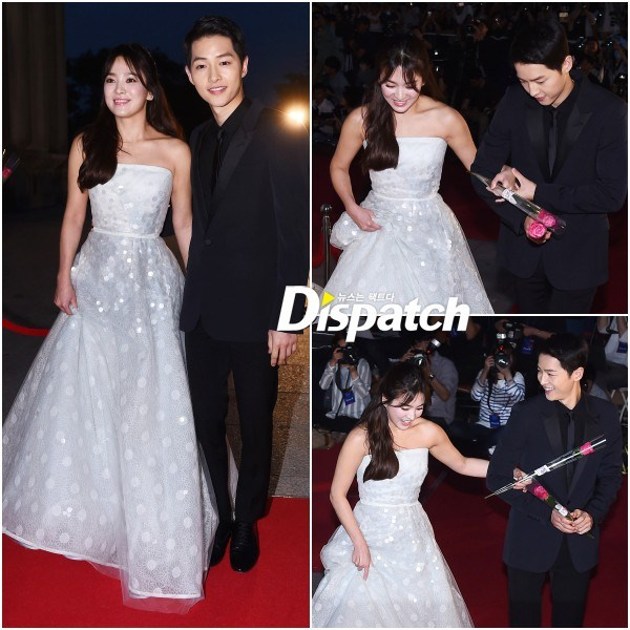 Gambar Foto Meski awalnya mengaku tak berani ajak ngobrol, Song Joong Ki sukses luluhkan hati Song Hye Kyo