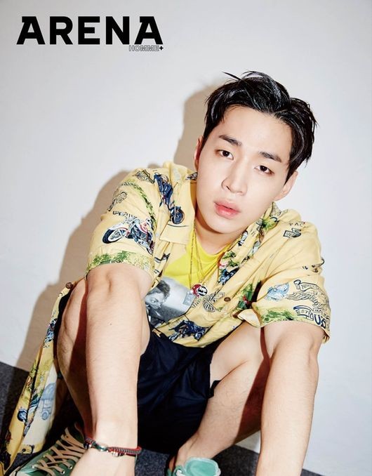 Gambar Foto Henry Super Junior di Majalah Arena Homme Plus Edisi Juli 2017