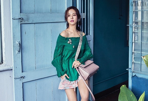 Gambar Foto Jo Yeo Jeong di Majalah Grazia Edisi Juli 2017