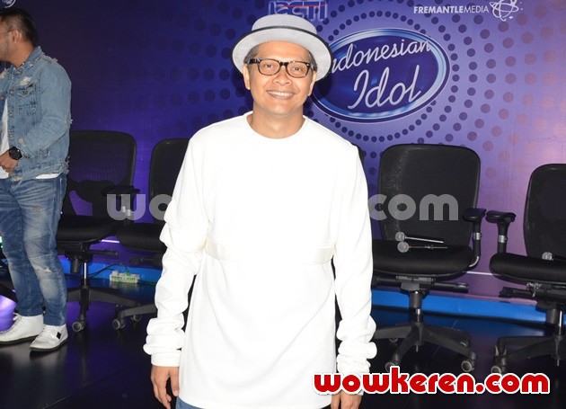Foto Armand Maulana di Jumpa Pers Indonesian Idol 9
