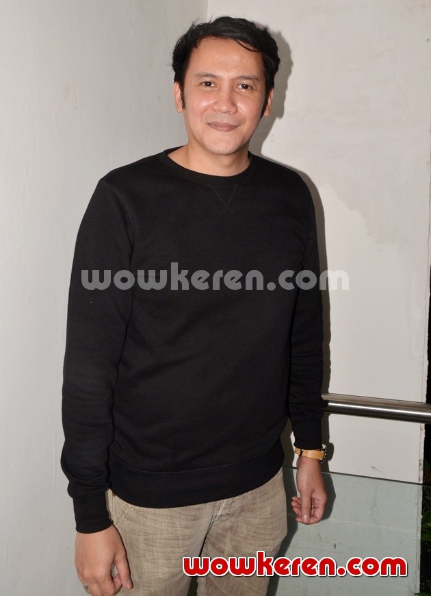 Gambar Foto Rendy Krisna di Jumpa Pers dan Screening Film 'Gasing Tengkorak'