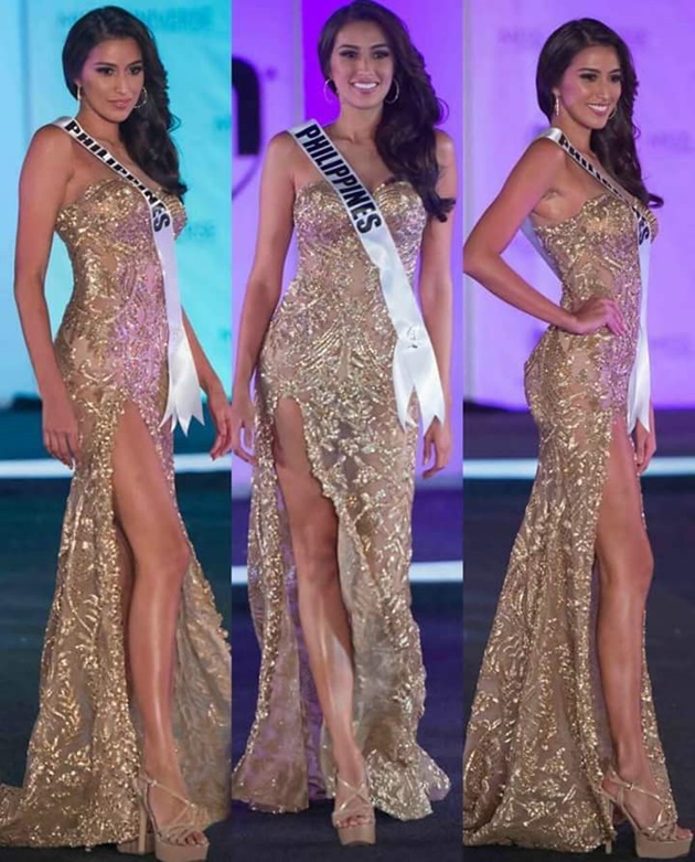 Gambar Foto Berbeda dengan rekan lainnya, Miss Universe Filipina 2017 Rachel Peters hanya sampai Top-10.