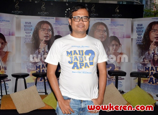 Gambar Foto Soleh Solihun di Press Screening Film 'Mau Jadi Apa?'
