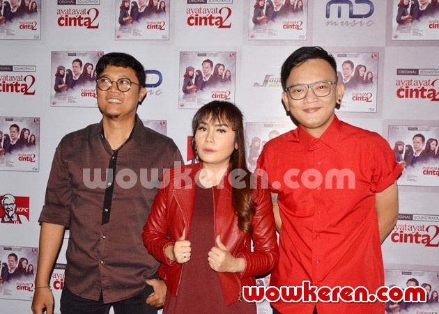 Gambar Foto Cassandra Band di Launching Album 'Ayat-Ayat Cinta 2'