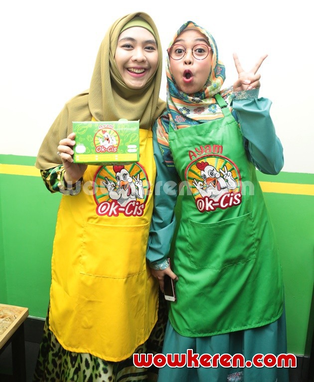 Foto Oki Setiana Dewi dan Ria Ricis Rambah Bisnis Kuliner