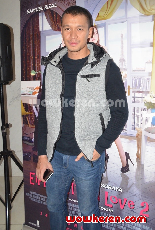 Gambar Foto Samuel Rizal Hadiri Launching Trailer Resmi 'Eiffel I'm in Love 2'