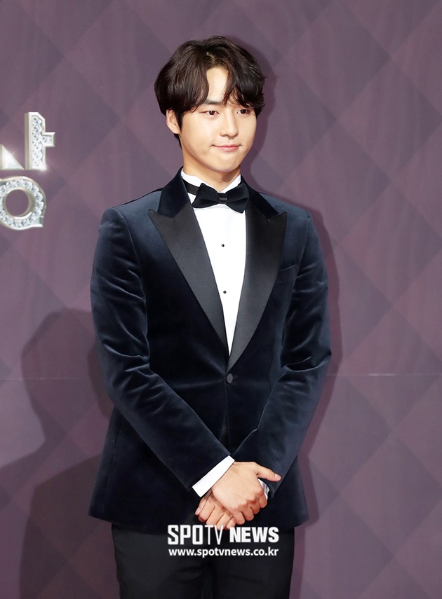 Gambar Foto Yang Se Jong ganteng banget di Red Carpet SBS Drama Awards 2017