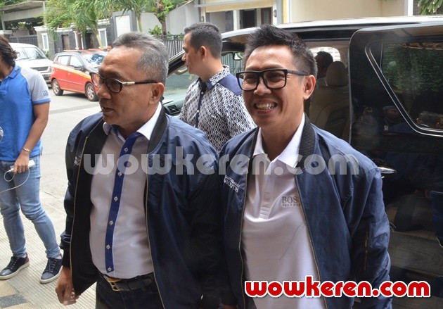 Gambar Foto Zulkifli Hasan dan Eko Patrio Kunjungi Rhoma Irama di Kawasan Mampang