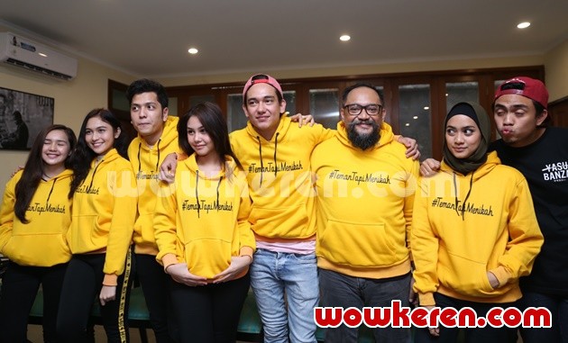 Gambar Foto Media Gathering Film 'Teman Tapi Menikah'