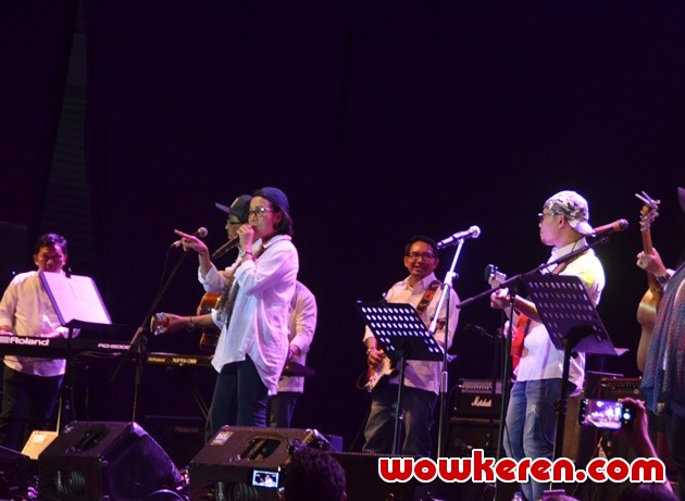 Gambar Foto Elek Yo Band Tampil di Java Jazz Festival 2018 Hari Pertama