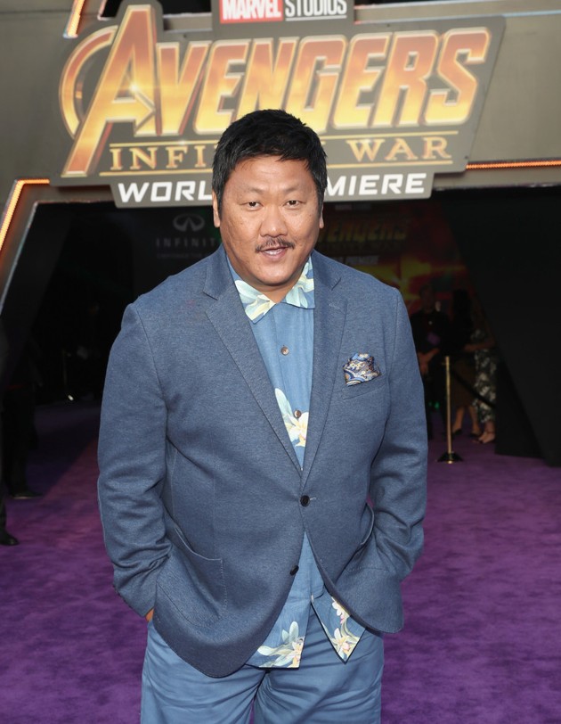 Foto Benedict Wong hadir di global premiere film 'Avengers: Infinity War'.