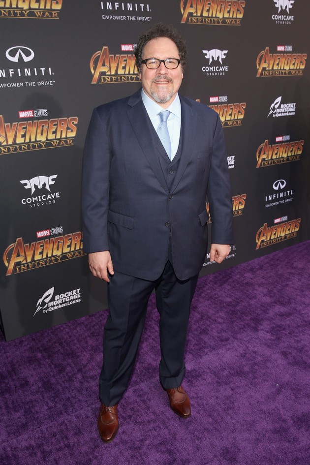 Foto Jon Favreau hadir di global premiere film 'Avengers: Infinity War'.