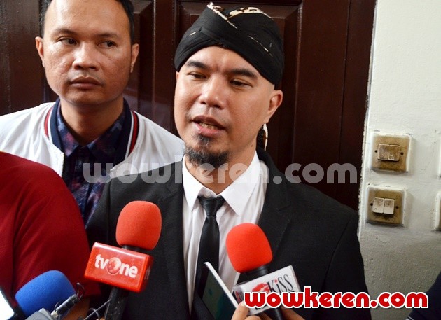 Gambar Foto Ahmad Dhani Jalani Sidang Kasus Ujaran Kebencian