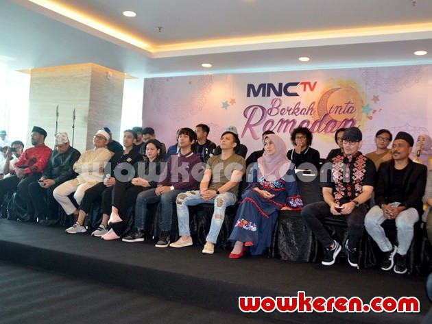 Foto Konferensi Pers Berkah Cinta Ramadan MNCTV 2018