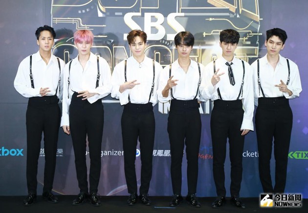 Gambar Foto VIXX di Red Carpet SBS Super Concert di Taipei