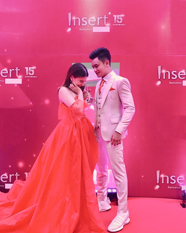 Gambar Foto Cassandra Lee dan Randy Martin di Insert Awards 2018