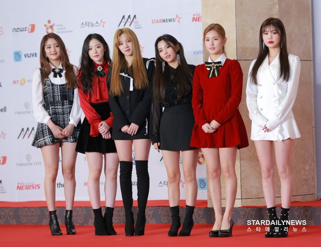 Gambar Foto (G)I-DLE juga terlihat mempesona di Asia Artist Awards 2018.