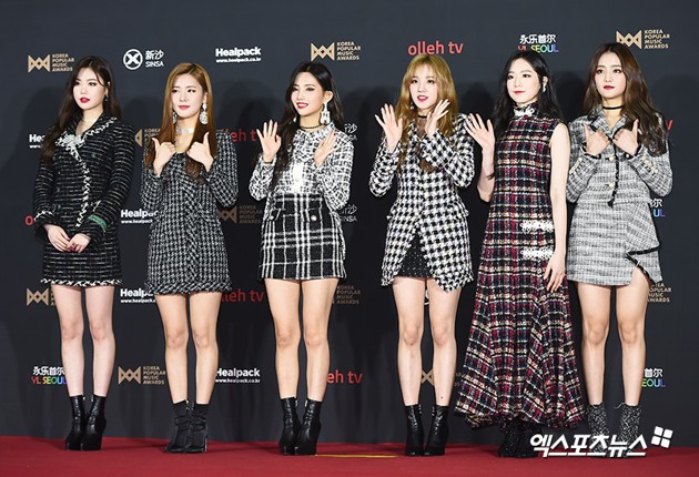 Gambar Foto (G)I-DLE juga tak kalah tampil memukau di KPMA 2018.