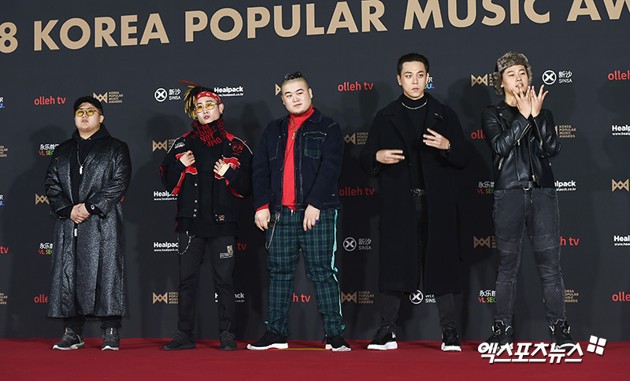 Gambar Foto KillaGramz datang dengan gaya kece di KPMA 2018.