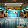 Pemandangan 3D dalam mal oleh Mandfred Stader dari Jerman
