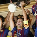 "Kami akan terus membuat sejarah," kata Kapten Xavi Hernandez atas kemenangan Barcelona.