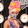 Nicki Minaj di Black Carpet MTV VMAs 2011