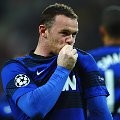 Wayne Rooney lambang Manchester United sebagai bentuk selebrasi usai bobol gawang Otelul Ga