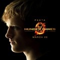 Peeta Mellark (Josh Hutcherson) pasangan Katniss dalam permainan The Hunger Games