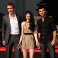 Robert Pattinson, Kristen Stewart dan Taylor Lautner