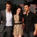Robert Pattinson, Kristen Stewart dan Taylor Lautner