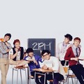 2PM berpose untuk salah satu iklan