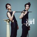 Lee Jung Shin dan Lee Jong Hyun untuk majalah Vogue Girl