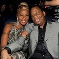 Mary J. Blige dan Kendu Isaacs di perayaan AMA 2011