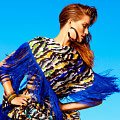 Rosie Huntington-Whiteley di Majalah Harper's Bazaar edisi Spring 2011