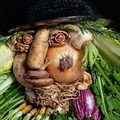 Bawang Bombay Dan Wortel Jadi Bahan Kreasi Potret Manusia