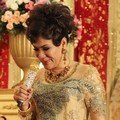 Dorce Gamalama di pernikahan anak angkatnya Rizky