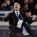 Ekspresi Pep Guardiola saat FC Barcelona memenangkan pertandingan