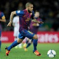 Dani Alves di Final Piala Dunia Antar Klub 2011