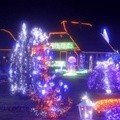 Dekorasi Natal Indah Dari Lampu di Kroasia